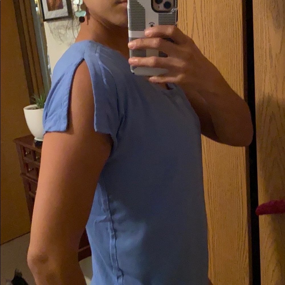 Light Blue Blouse